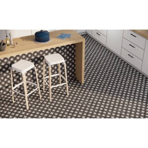 Керамограніт Almera Ceramica (Spain) Pris.Pre. Star Black 45х45 см 557193 фото