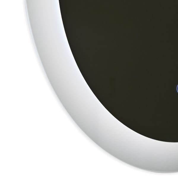 Дзеркало Qtap Taurus R600 з LED-підсвічуванням Touch, з антизапотіванням, з димером, рег. темп. кольору (3000-6500K) QT2478R607 SD00052314 фото