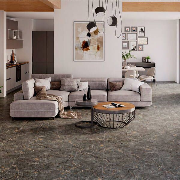 Керамогранит Cersanit Pavia Graphite Matt 42x42 см 571468 фото