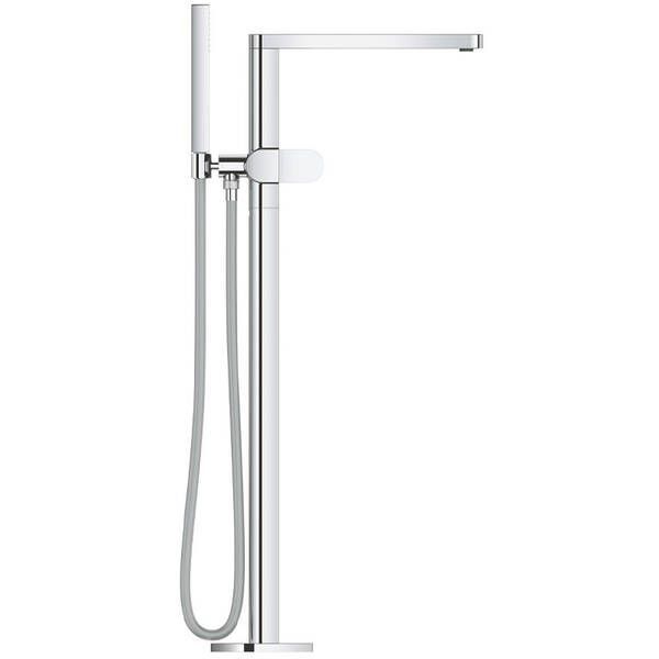 Змішувач для ванни Grohe Plus 23846004 підлоговий з душовим набором хром 598075 фото