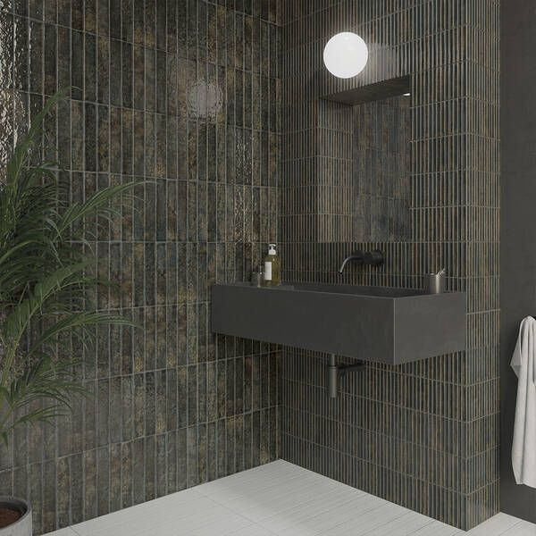 Плитка WOW 133178 Potters Umber 5х25 см 566686 фото