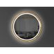 Зеркало Luxury Wood Perfection Slim с подсветкой LED, дуб натуральный, сенсорная кнопка-димер, 650х650мм 551595 фото 1
