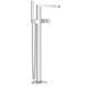 Змішувач для ванни Grohe Plus 23846004 підлоговий з душовим набором хром 598075 фото 2