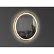 Зеркало Luxury Wood Perfection Slim с подсветкой LED, дуб натуральный, сенсорная кнопка-димер, 650х650мм 551595 фото 2