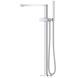 Змішувач для ванни Grohe Plus 23846004 підлоговий з душовим набором хром 598075 фото 4