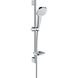 CROMETTA Vario EcoSmart, душовий набір 1,25 м, білий/хром 97381 фото 2