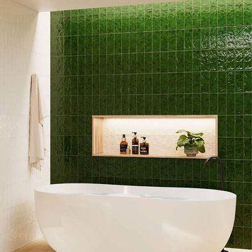 Плитка Ceramica Deseo Venice Victorian Green 7.5x20 см 589839 фото