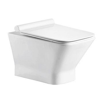 LEON Rimless унитаз 51*36*35см подвесной, сиденье Slim slow-closing 62798 фото