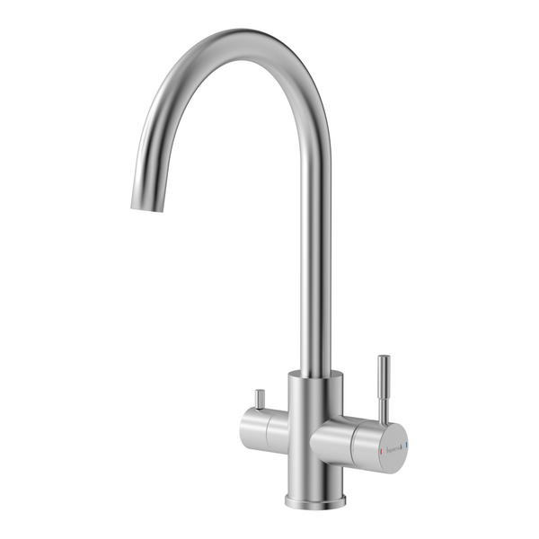 ARGO-S змішувач для кухні, f03409016FS, з підключенням питної води, сталь 95503 фото