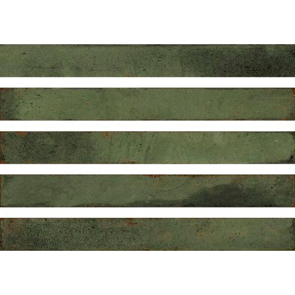 Керамограніт Almera Ceramica (Spain) Croma Green 4.8х44.5 см 596670 фото