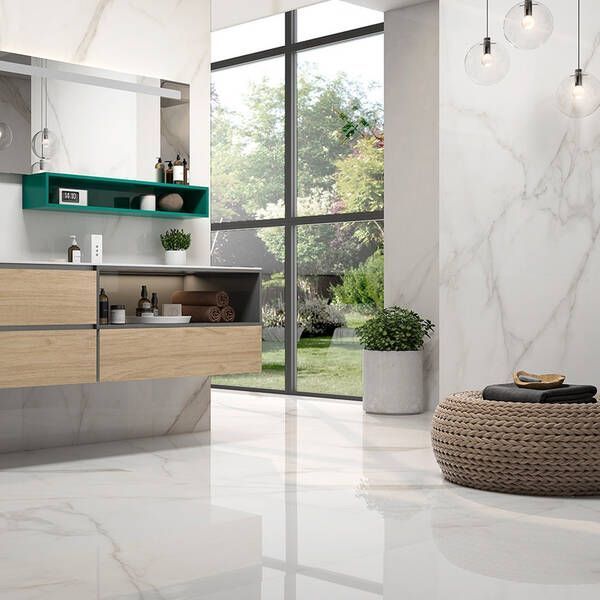 Керамогранит Argenta Tholos White Polished 120x260 см 559890 фото