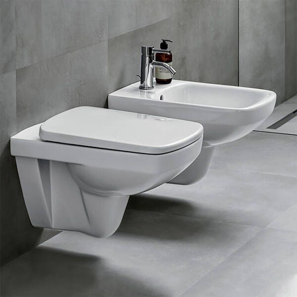 Унітаз підвісний Geberit Selnova Square 501.961.00.1 з сидінням Soft Close 535599 фото