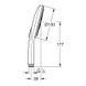 Лійка ручного душа GROHE RAINSHOWER 26574000 78855 фото 2
