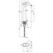 Смеситель для раковины Lidz Vida 001FH высокий (k35) LDVID001FHNKS34955 Nickel SD00041059 фото 2