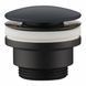 Донный клапан Cielo PIL01NM(BA) click-clack черный матовый/ цвет крышки Basalto 354155 фото 2