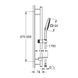 RAINSHOWER Smartactive Cube 130 душовий набір, 3 режими струменя 79680 фото 2