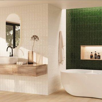 Плитка Ceramica Deseo Venice White Gloss 7.5x20 см 589742 фото