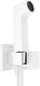 HANSGROHE E гигиенический душ EcoSmart 1jet для холодной воды, со шлангом 1,25м и держателем, белый матовый 95192 фото 1