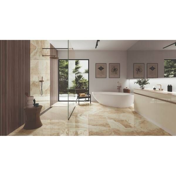 Керамогранит Almera Ceramica (Spain) Tr Caracalla Beige 60х120 см 536048 фото