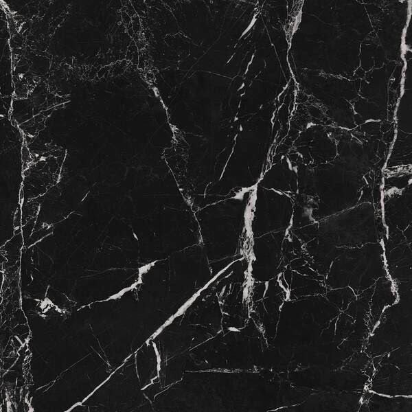 Керамограніт Cerrad Gres Marmo Morocco Black Poler 79,7x79,7 см 529966 фото