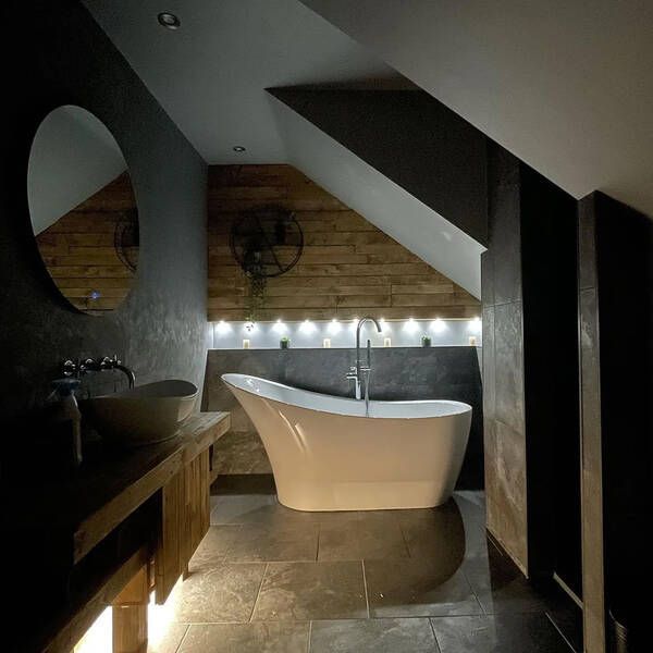 Плитка Porcelanosa Image Dark 59,6x150 см 480003 фото