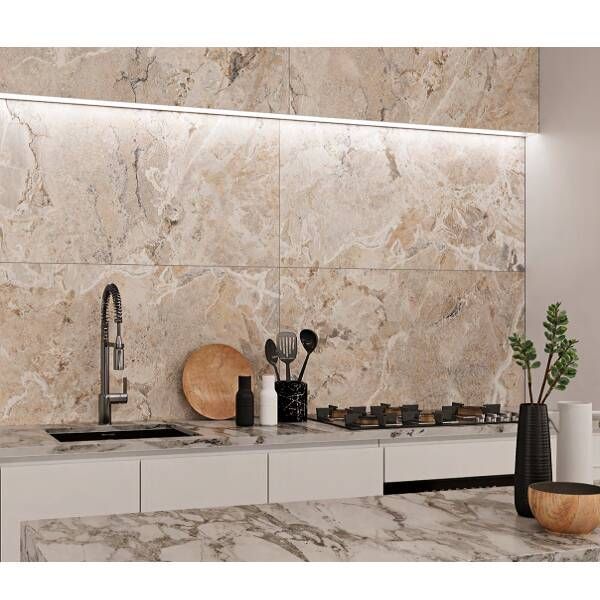 Керамограніт Cersanit Pulsar Beige Matt Rect** 59,8x119,8 см 575022 фото