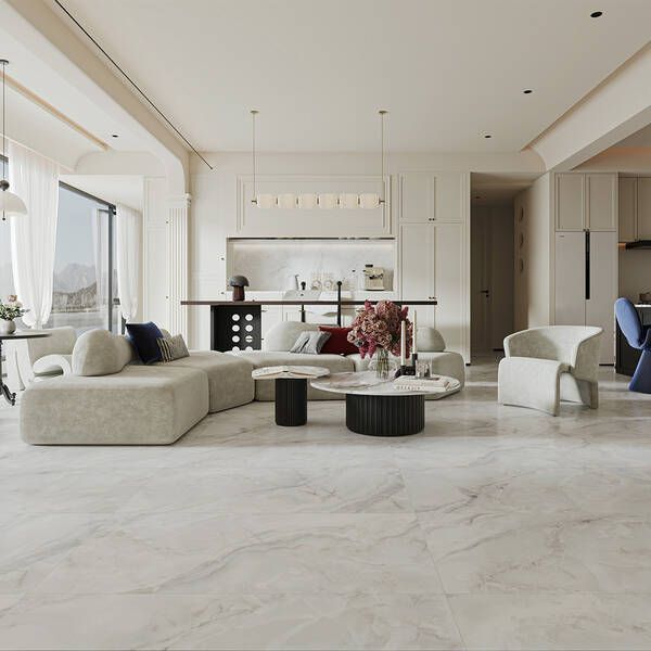 Керамогранит Almera Ceramica-2 CK612002T ESSENCE WHITE 60x120 cм 598312 фото