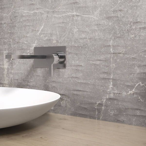 Плитка Baldocer Kirat Concept Grey Rectificado 30x90 см 559623 фото