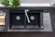 Кухонная мийка кам`яна HANSGROHE 43316170, чорний 84299 фото 3