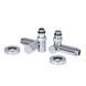 Комплект кранів SD Forte 1/2" НР для рушникосушарки кутовий SF395W15HE SD00046629 фото 2