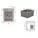 Мийка для кухні інтегрована Lidz Handmade H4050 (LDH4050BRU39258) Brushed Steel 3,0/1,0 мм SD00045362 фото 2