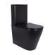 Унітаз підлоговий Qtap Scorpio Ultra Quiet безобідковий з сидінням Soft-close MATT BLACK QT14226088AMB SD00052562 фото 1