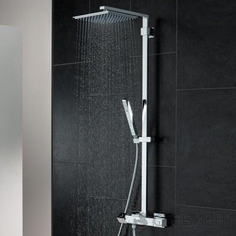 Euphoria Cube XXL System 230 Душова система, хром 51303 фото