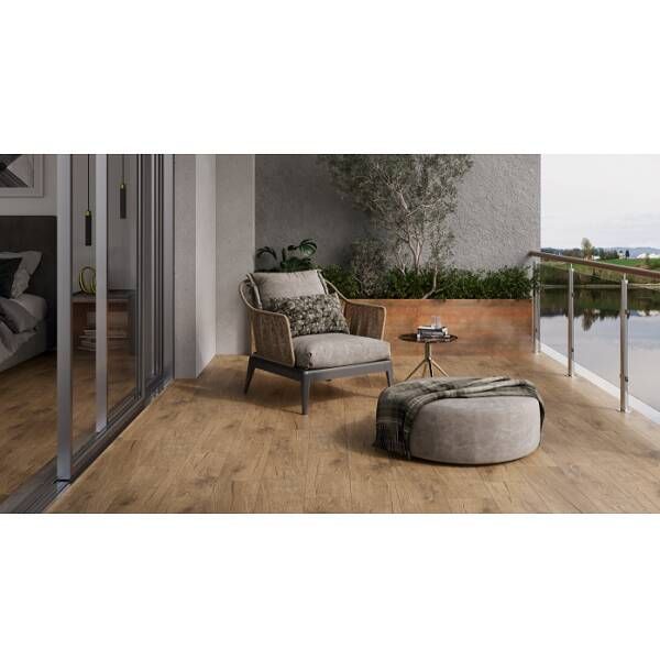 Керамограніт Cersanit Brantwood Brown** 18,5x59,8 см 571197 фото