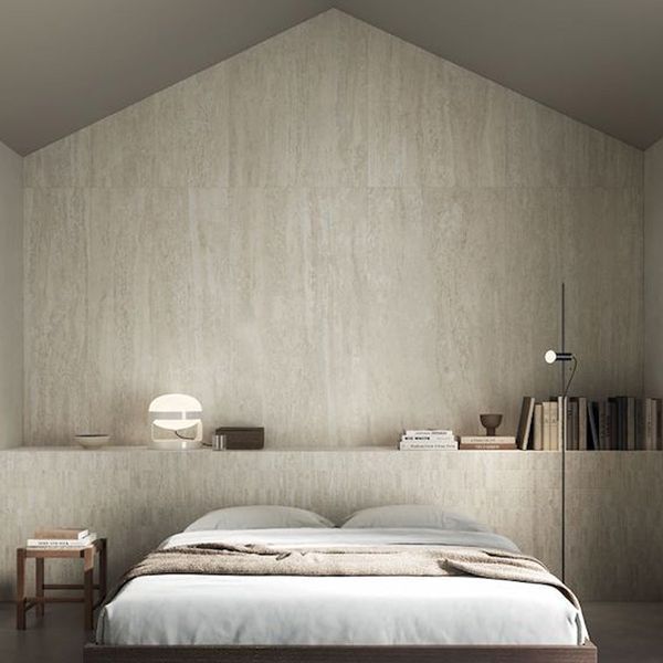 TR01BA TRAVERTINO BIANCO VEIN CUT SQ. 120X60 (1 сорт) 575961 фото