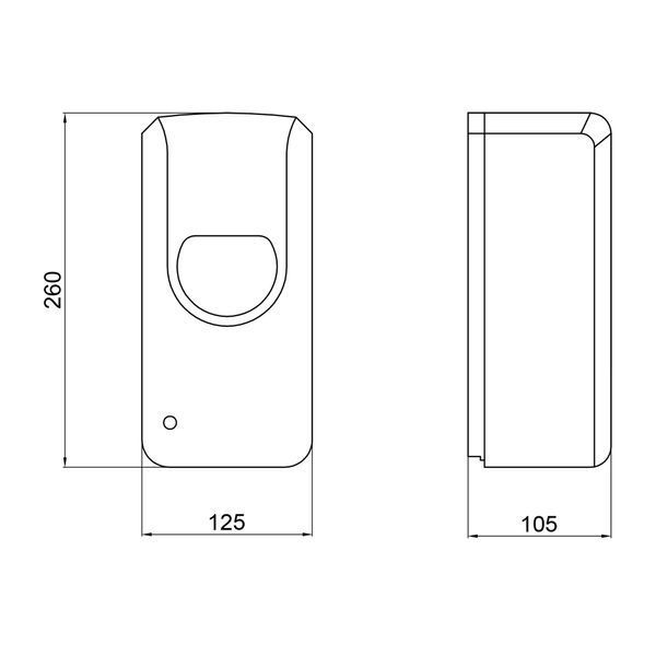 Дезинфектор Qtap Pohodli 6V бесконтактный QT170WH42921 White (Zdrav&iacute;) SD00049035 фото