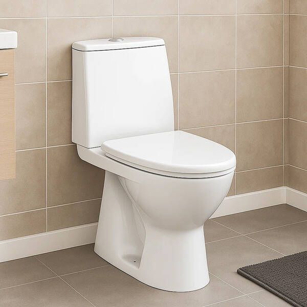 Унитаз-компакт KOLO Runa L89206200 с сиденьем с крышкой Duroplast, soft-close 531532 фото