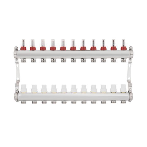 Коллектор с расходомерами Thermo Alliance Standart 1" 11 выходов SD00411 SD00041510 фото