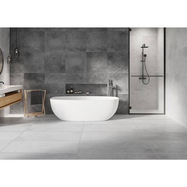 Керамограніт Cerrad Gres Tacoma White Rect. 59,7x59,7 см 447671 фото