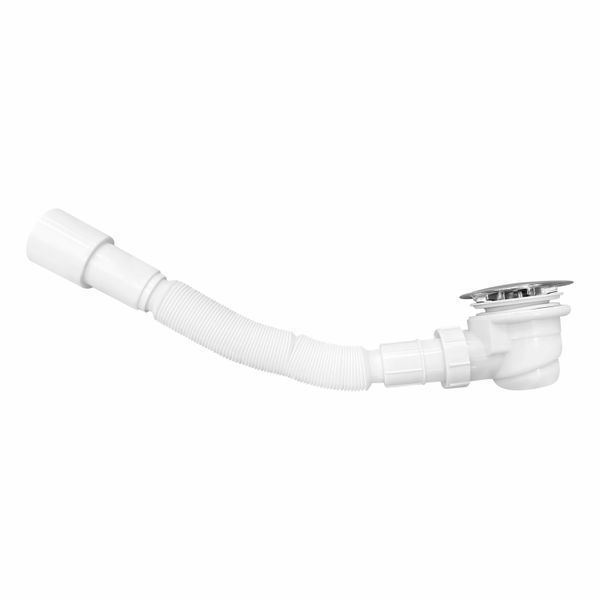 Душевой поддон KAPIELKA ST100x80х14 низкий, прямоугольный, диаметр слива 52 мм Lidz SD00051133 фото
