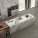 Керамограніт Almera Ceramica-2 Sgvb12279p100m Statuario Soul Lapp 120x270 см 552787 фото 2