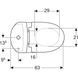 Унитаз-компакт KOLO Runa L89206200 с сиденьем с крышкой Duroplast, soft-close 531532 фото 3