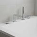 Змішувач для ванни Grohe Plus 29307004 з душовим набором, на борт, хром 598032 фото 1