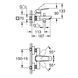 Змішувач для ванни Grohe Cubeo 1018130000 хром 574274 фото 4