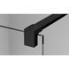 STR4PA61000607 WALK-IN EASY Душова фіксована перегородка 1000*2000, скло 6 мм, прозоре, профіль чорний мат (1 сорт) 581935 фото 4