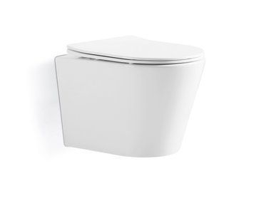 BLATNA N унітаз підвісний (52*36*36,5см, rimless, сидіння duroplast) 95162 фото