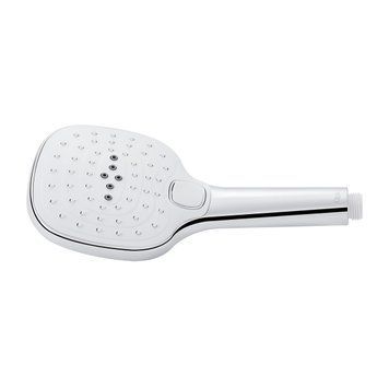 Лейка для ручного душа Qtap Rucni 120х120 мм прямоугольная QTHLA120N3KCW Chrome/White SD00042068 фото