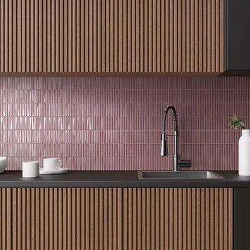 Плитка Monopole Ceramica Melody Bordeaux Brillo 20x20 см 583715 фото