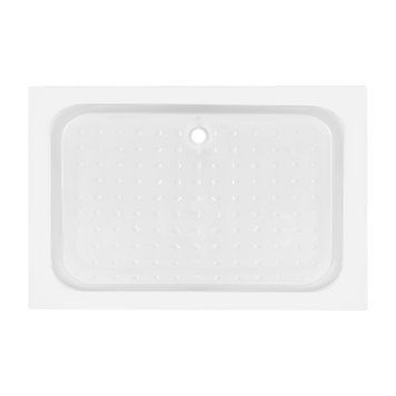 Душовий піддон KAPIELKA ST120x80х14 низький, прямокутний, діаметр зливу 52 мм Lidz SD00051134 фото