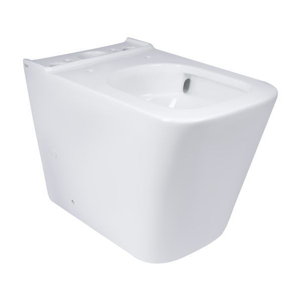 Унітаз підлоговий Qtap Tern Ultra Quiet безобідковий з сидінням Soft-Close QT17226003AW White SD00051948 фото